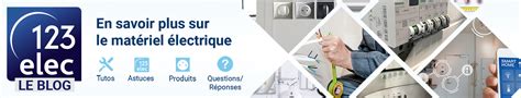 Le site 123elec de matériel électrique s'est relooké .